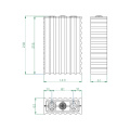 3.2V90ah Winston LiFePO4 Lithium Ion Battery for EV Energy Storage